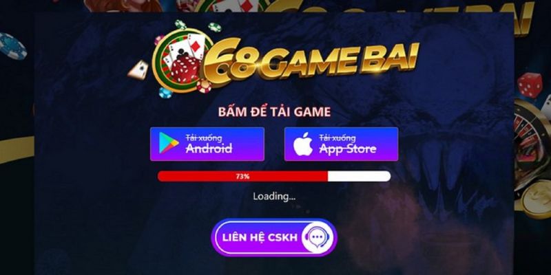 Hướng dẫn cách tải app 68 Game Bài về điện thoại Iphone
